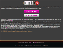 Tablet Screenshot of enter-me.com